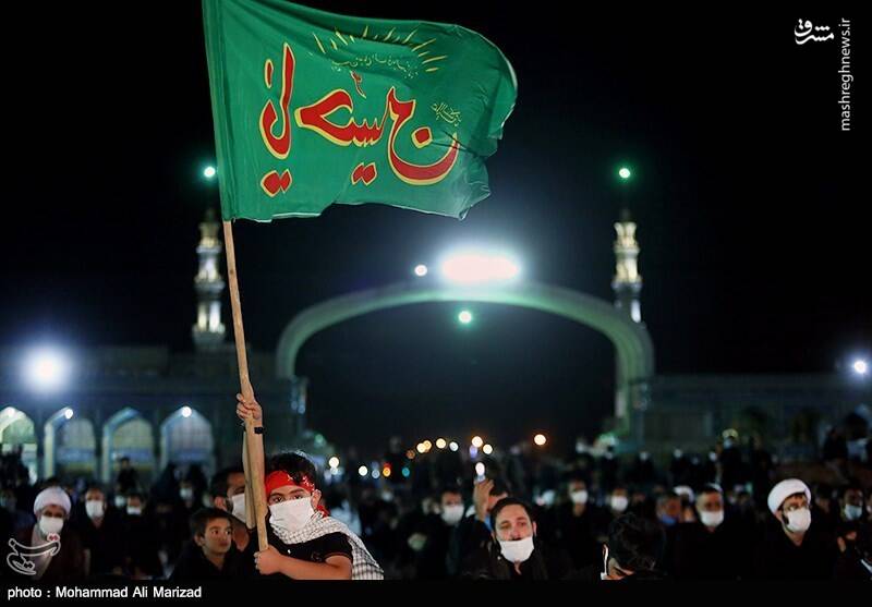 عکس/ عزاداری شب سوم محرم در جمکران