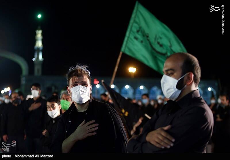 عکس/ عزاداری شب سوم محرم در جمکران
