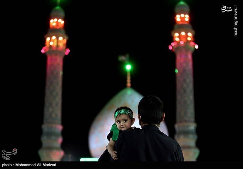 عکس/ عزاداری شب سوم محرم در جمکران