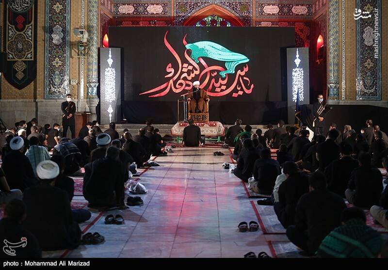 عکس/ عزاداری شب سوم محرم در جمکران