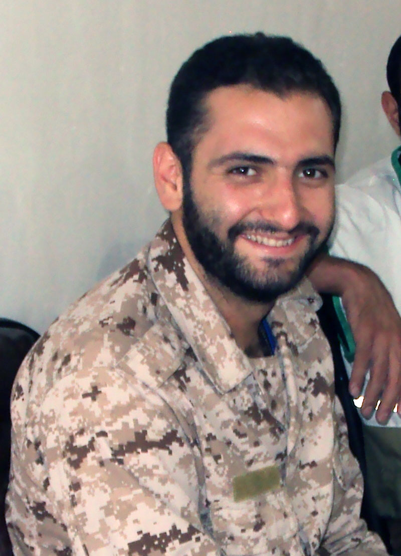 شهید مدافع حرمی که ۲۳ روز بعد از ازدواجش شهید شد شهید مدافع حرمی که ۲۳ روز بعد از ازدواجش شهید شد
