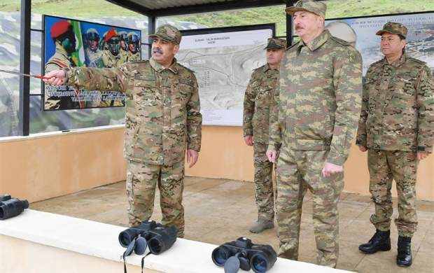 جمهوری آذربایجان و ارمنستان روی خط آتش جمهوری آذربایجان و ارمنستان روی خط آتش