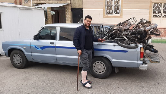 مدافع امنیت بود، اما شهید سلامت شد +عکس و فیلم مدافع امنیت بود، اما شهید سلامت شد +عکس و فیلم