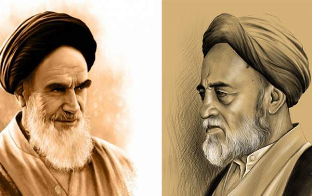 مزاح جالب علامه طباطبایی با بنیانگذار جمهوری اسلامی مزاح جالب علامه طباطبایی با بنیانگذار جمهوری اسلامی