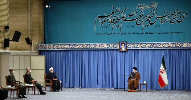 جلسه ستاد ملی مقابله با کرونا در حضور رهبر معظم انقلاب جلسه ستاد ملی مقابله با کرونا در حضور رهبر معظم انقلاب