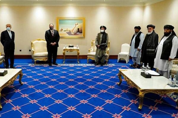 پمپئو با نمایندگان طالبان و دولت افغانستان دیدار کرد پمپئو با نمایندگان طالبان و دولت افغانستان دیدار کرد