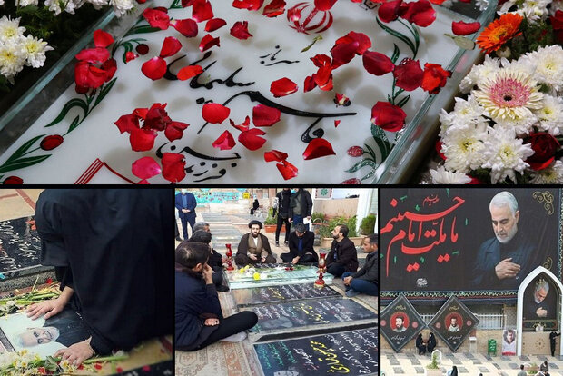 پرچم انتقام در دستان لشکر سلیمانی پرچم انتقام در دستان لشکر سلیمانی