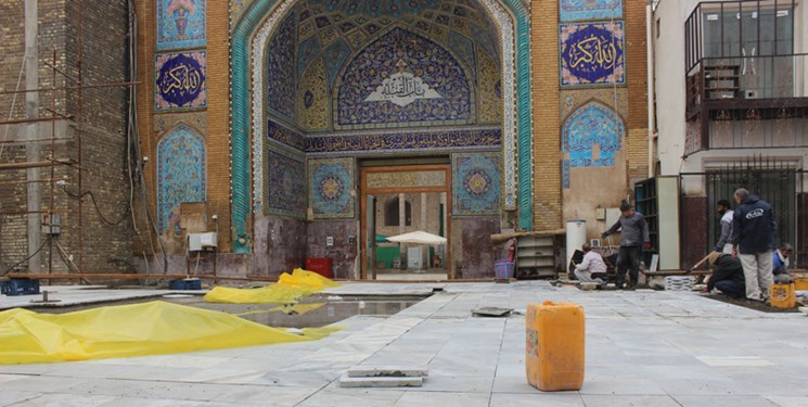 شبستان امام هادی در حرم سامرا تکمیل شد شبستان امام هادی در حرم سامرا تکمیل شد