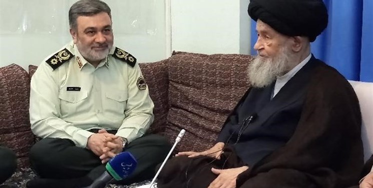 قدردانی آیت الله علوی گرگانی از خدمات شبانه روزی ناجا قدردانی آیت الله علوی گرگانی از خدمات شبانه روزی ناجا