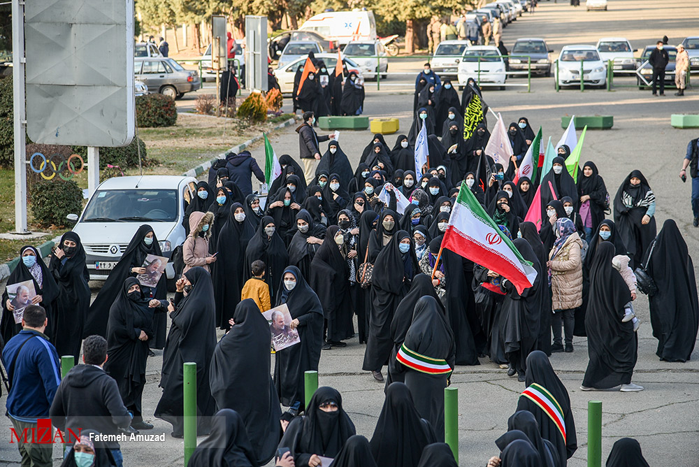 اجتماع بزرگ دختران حاج قاسم