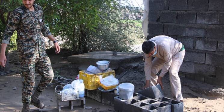 بسیج پای کار سیل در سنگی رودان