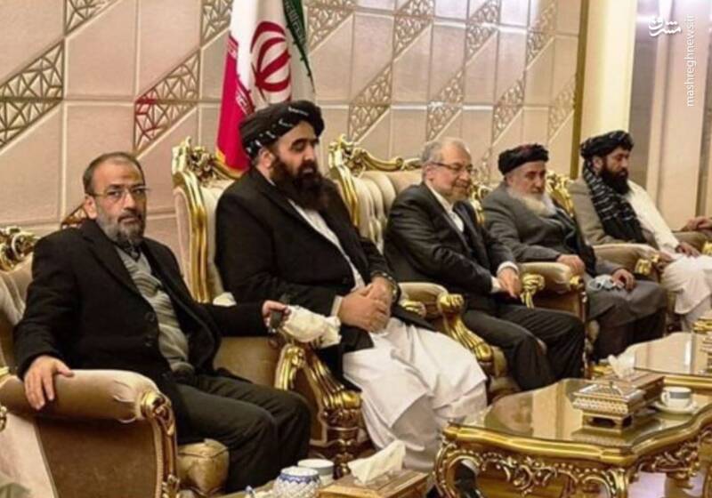 عکس/ سفر وزیر خارجه طالبان به تهران