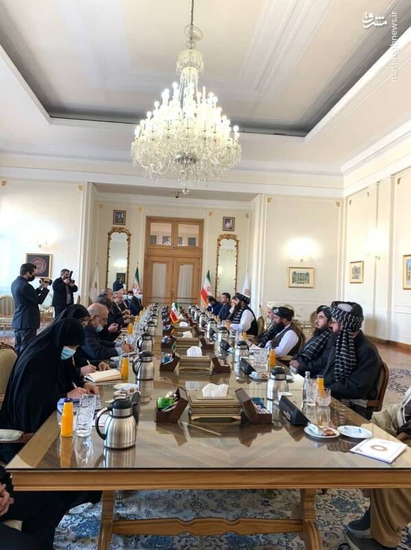 دیدار امیر عبداللهیان رهبران ارشد طالبان دیدار امیر عبداللهیان رهبران ارشد طالبان
