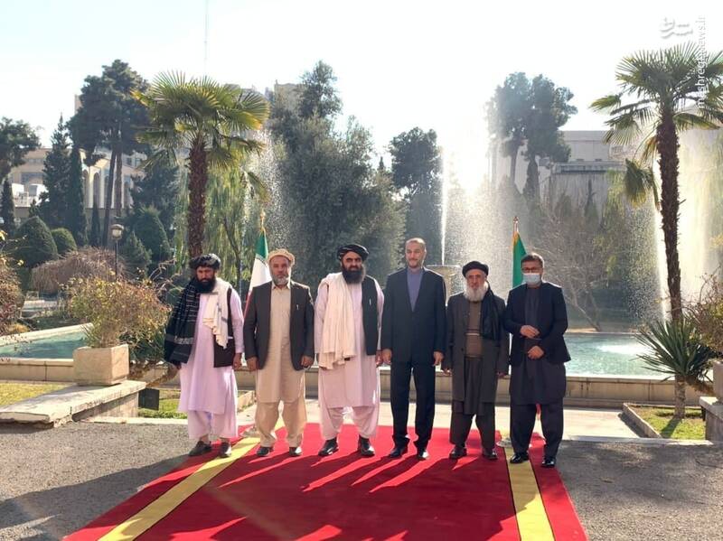 دیدار امیر عبداللهیان رهبران ارشد طالبان دیدار امیر عبداللهیان رهبران ارشد طالبان