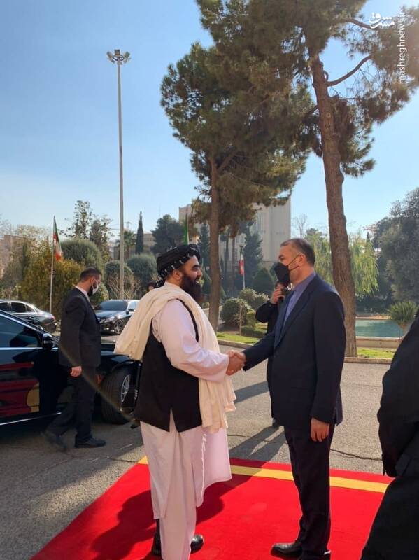 دیدار امیر عبداللهیان رهبران ارشد طالبان دیدار امیر عبداللهیان رهبران ارشد طالبان