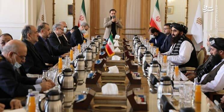 دیدار امیر عبداللهیان رهبران ارشد طالبان دیدار امیر عبداللهیان رهبران ارشد طالبان