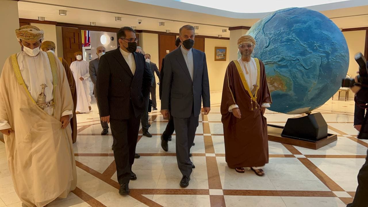 دیدار امیرعبداللهیان با وزیر خارجه عمان
