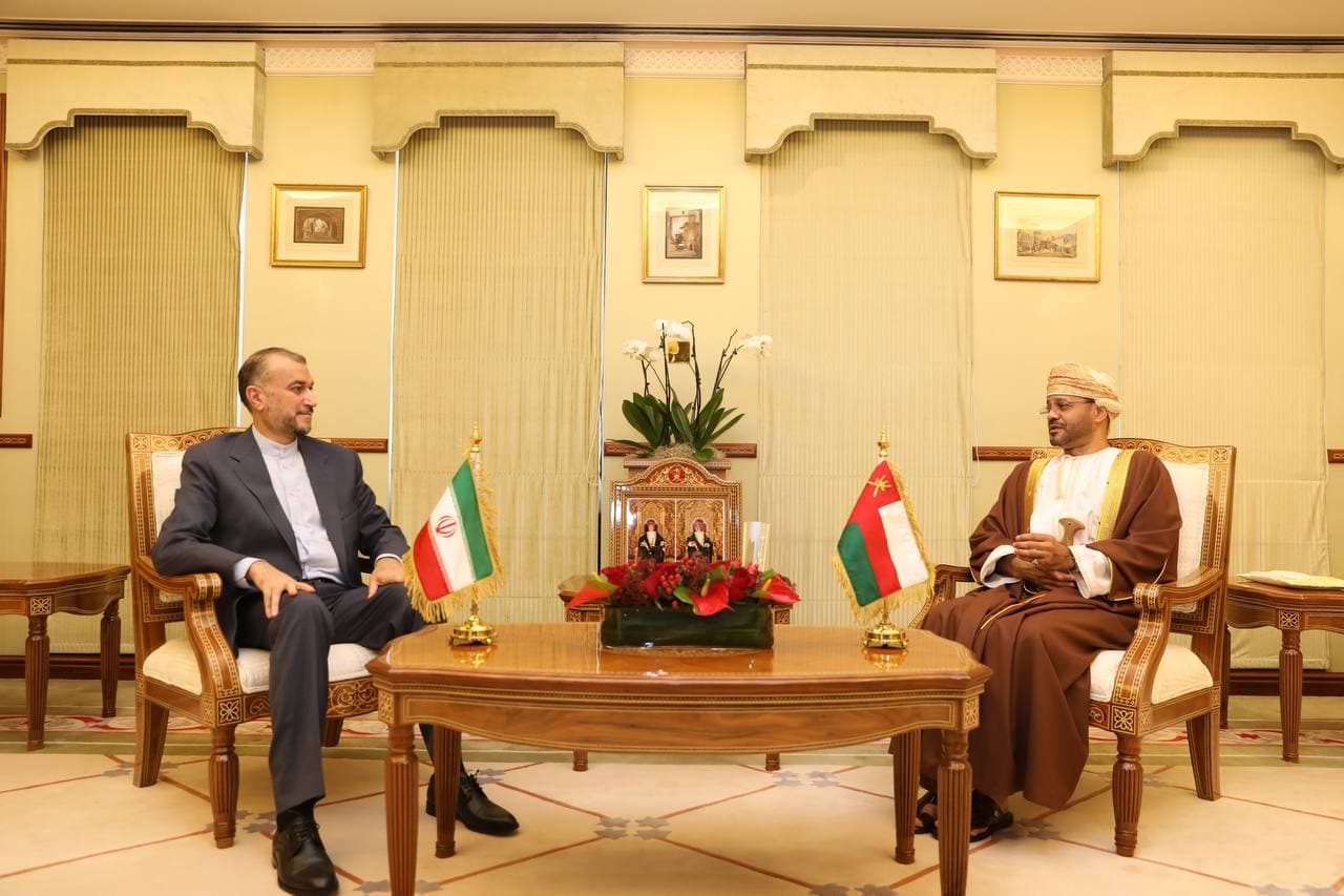 دیدار امیرعبداللهیان با وزیر خارجه عمان