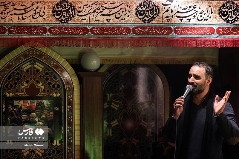 عکس/ عزاداری وفات حضرت ام البنین(سلام‌الله علیها)