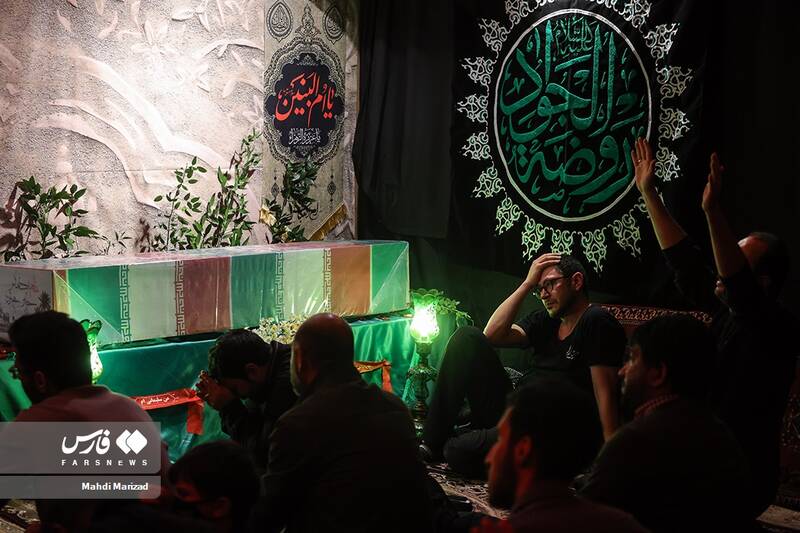 عکس/ عزاداری وفات حضرت ام البنین(سلام‌الله علیها)