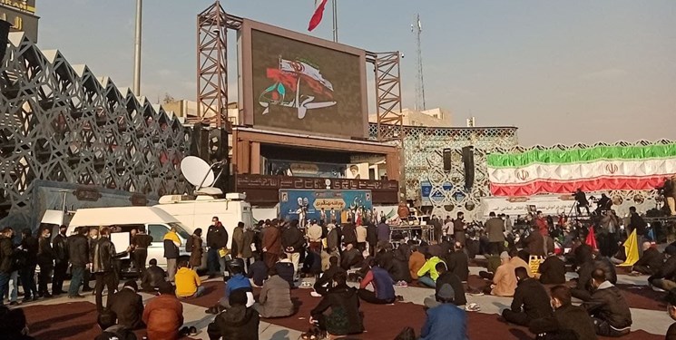 مراسم ویژه یوم الله ۹ دی در تهران آغاز شد مراسم ویژه یوم الله ۹ دی در تهران آغاز شد