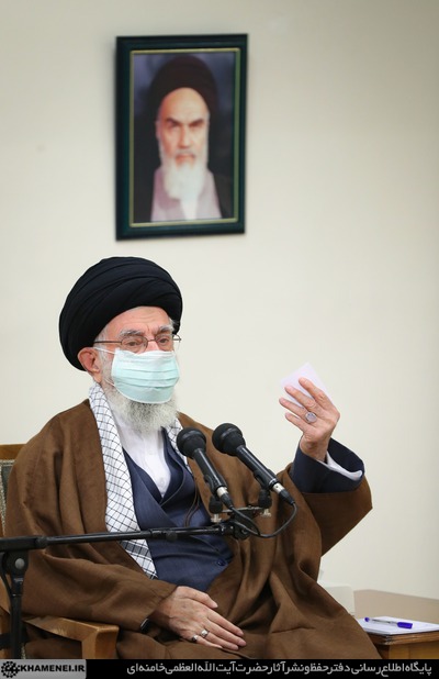 دیدار دست‌اندکاران همایش حضرت حمزه(ع) با رهبر انقلاب