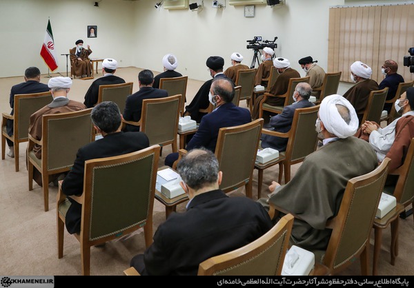 دیدار دست‌اندکاران همایش حضرت حمزه(ع) با رهبر انقلاب