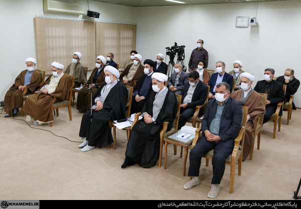 دیدار دست‌اندکاران همایش حضرت حمزه(ع) با رهبر انقلاب