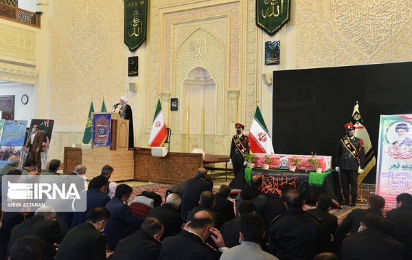 عکس/ بدرقه باشکوه شهید رنجبر در شیراز