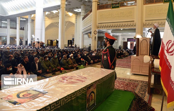 عکس/ بدرقه باشکوه شهید رنجبر در شیراز
