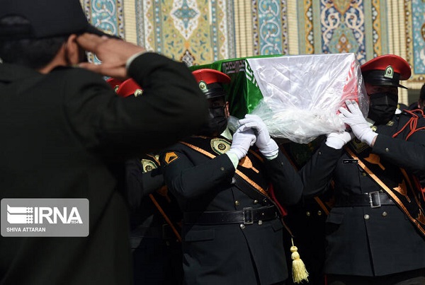 عکس/ بدرقه باشکوه شهید رنجبر در شیراز