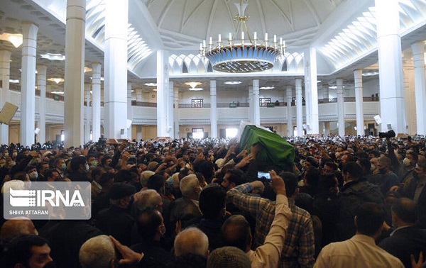 عکس/ بدرقه باشکوه شهید رنجبر در شیراز