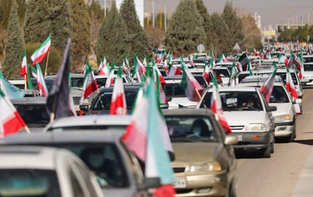 چگونگی راهپیمایی ۲۲ بهمن در شهرهای قرمز چگونگی راهپیمایی ۲۲ بهمن در شهرهای قرمز