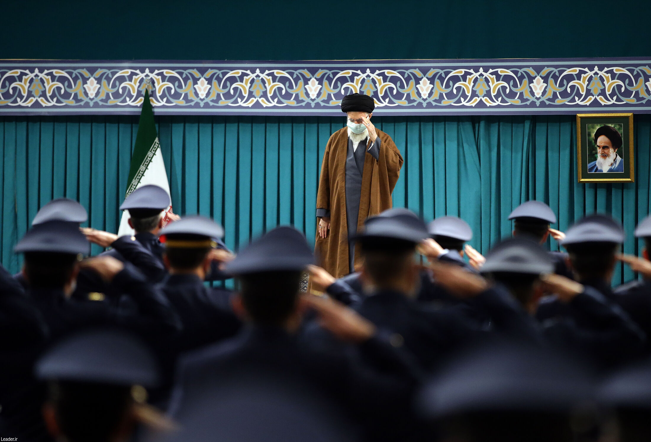 تصاویر دیدار همافران با رهبرانقلاب