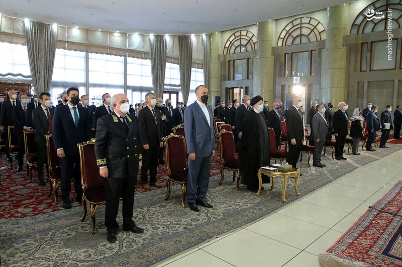 عکس/ مراسم سالگرد پیروزی انقلاب با حضور رئیسی