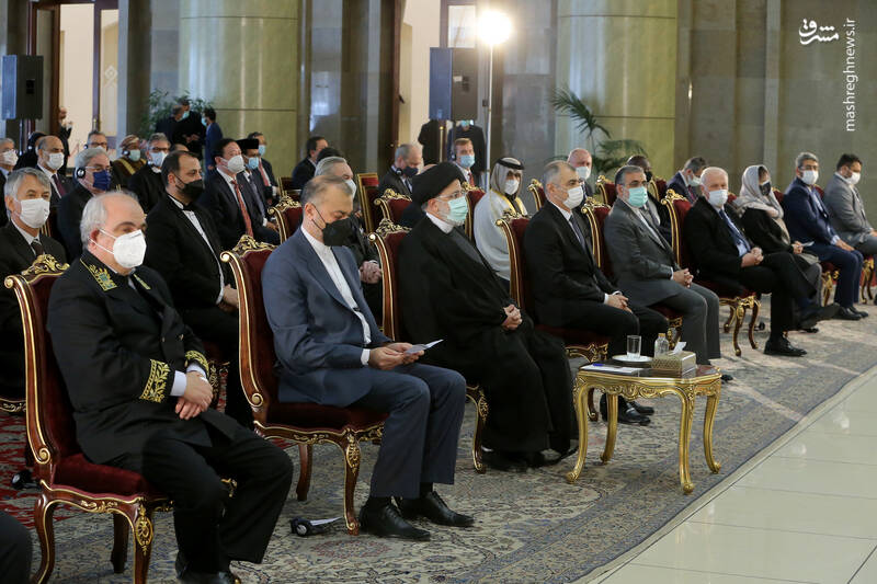 عکس/ مراسم سالگرد پیروزی انقلاب با حضور رئیسی