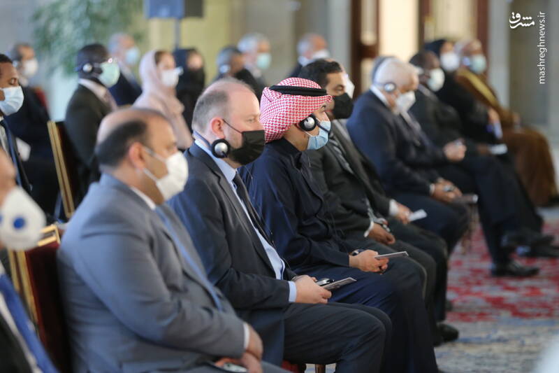 عکس/ مراسم سالگرد پیروزی انقلاب با حضور رئیسی