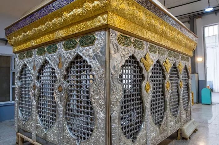 تصاویر ضریح جدید حرم حضرت زینب(س)