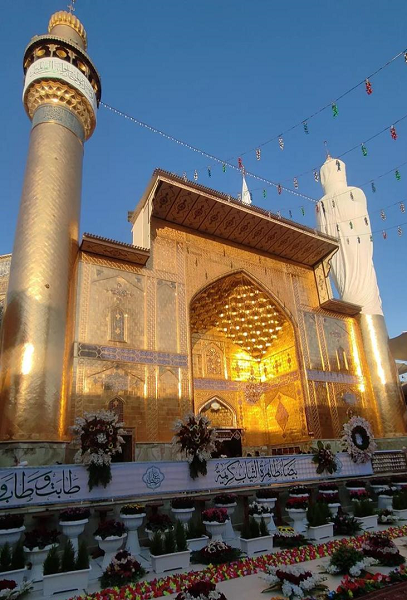 رونمایی از گلدسته حرم امیرالمؤمنین(ع) رونمایی از گلدسته حرم امیرالمؤمنین(ع)