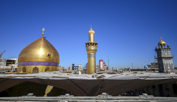 رونمایی از گلدسته حرم امیرالمؤمنین(ع) رونمایی از گلدسته حرم امیرالمؤمنین(ع)