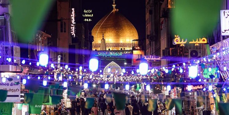 رونمایی از گلدسته حرم امیرالمؤمنین(ع) رونمایی از گلدسته حرم امیرالمؤمنین(ع)