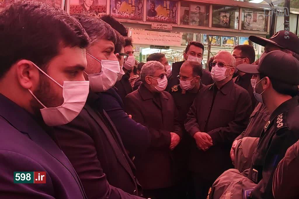 عکس/ سردار قاآنی در تشییع سردار مهدوی‌نژاد