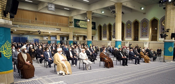 تصاویر دیدار مداحان اهل بیت(ع) با رهبرانقلاب
