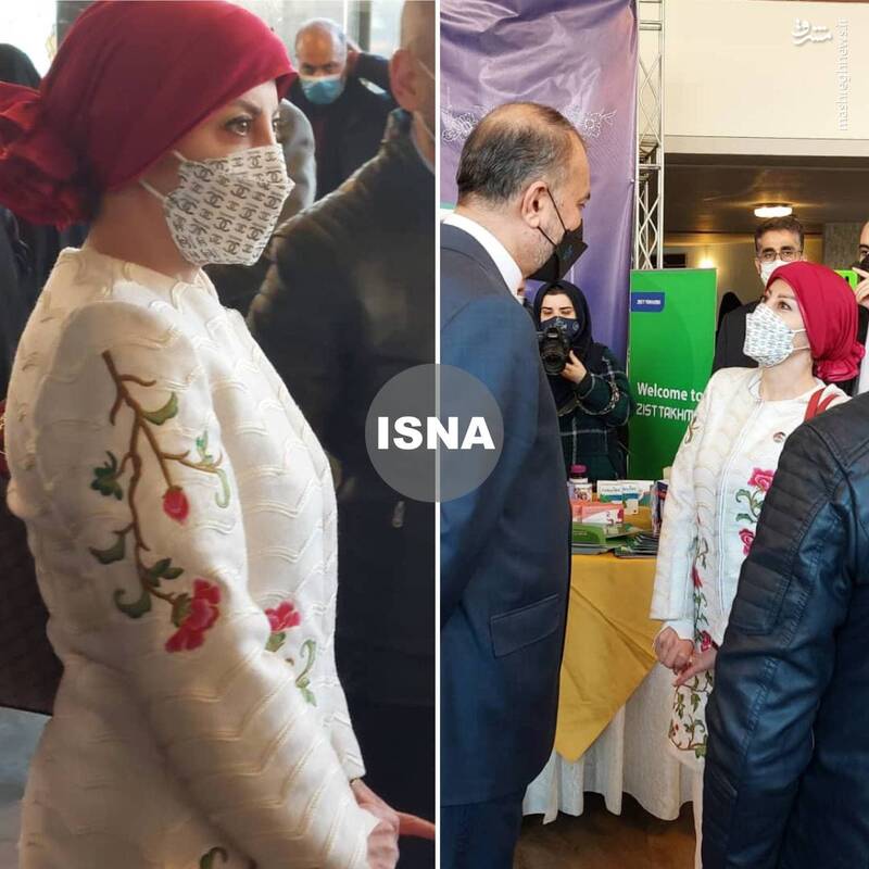 عکس/ گفت‌وگوی سفیر جدید فلسطین با امیرعبداللهیان
