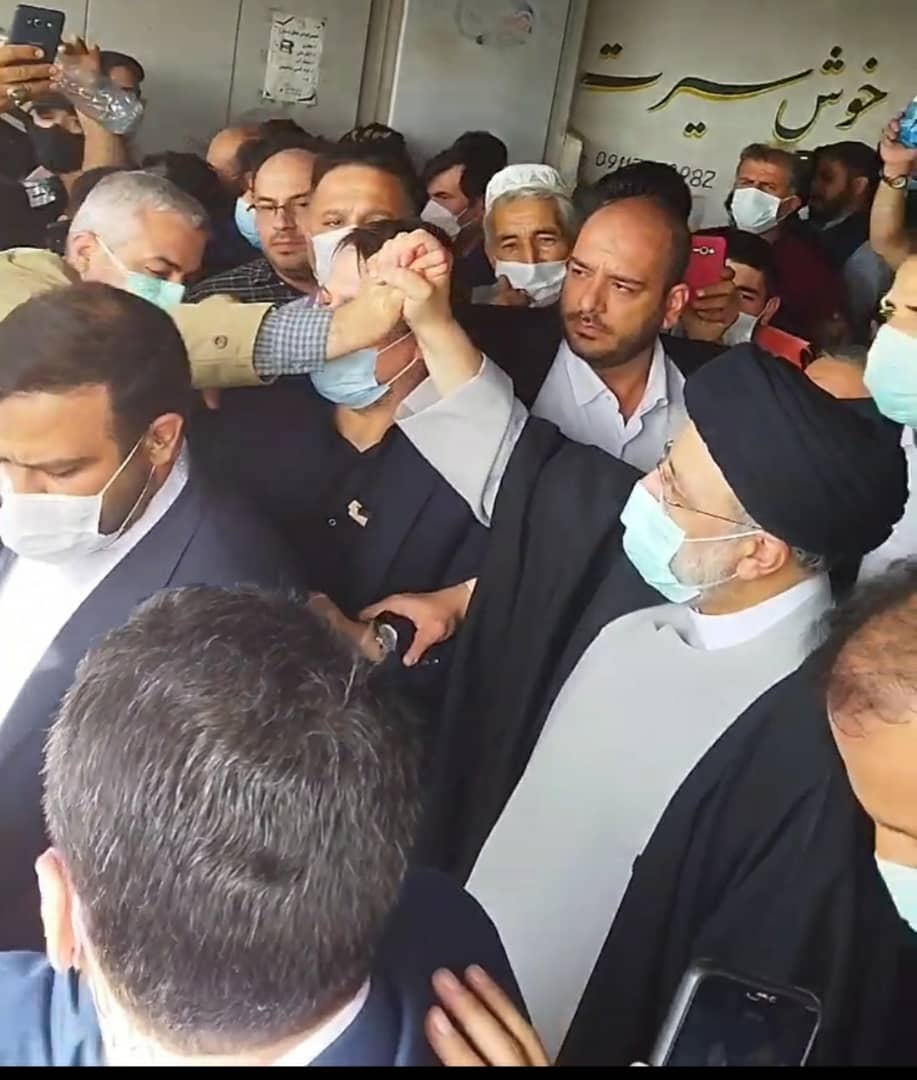 قاب عکس ماندگار از سفر رئیسی به گلستان