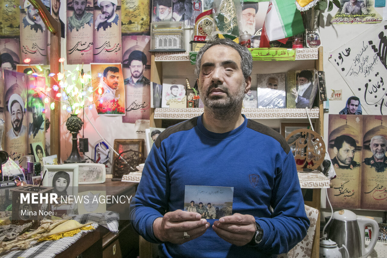 یک روز با جانباز روشن‌دل