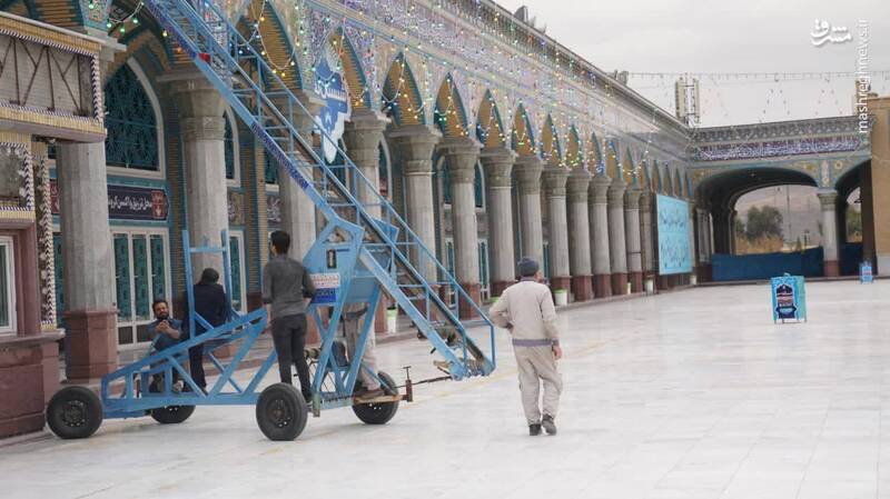 حال و هوای مسجد جمکران در آستانه میلاد حال و هوای مسجد جمکران در آستانه میلاد