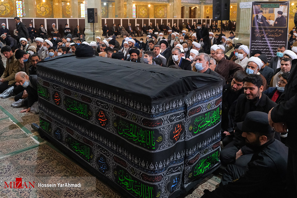 تشییع پیکر آیت الله العظمی علوی گرگانی