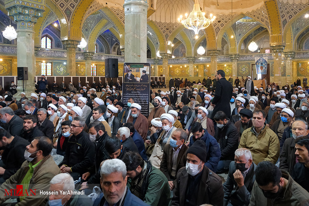 تشییع پیکر آیت الله العظمی علوی گرگانی