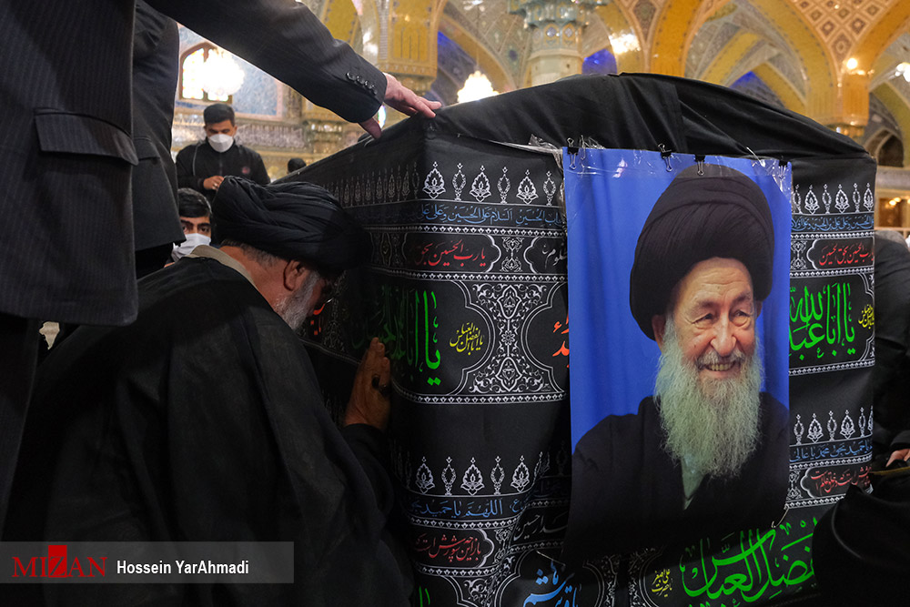 تشییع پیکر آیت الله العظمی علوی گرگانی